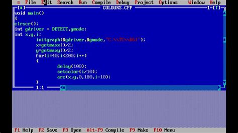 Code, Compile, Run and Debug C program online. . Turbo c download